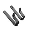 GRIRIW Skateboard Wall Hanger Set Durable Surfboard Hook for Easy