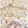 GreatRise 7 Pieces Yellow Series Patchwork Fabrics Package Cotton 50