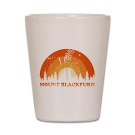 CafePress Vintage Mount Blackburn Fan Retro Cool Unique and Funny Shot Glass
