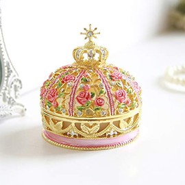 Rose Crown: Pierce 12-ex601 Various Colors (Gold Pink)
