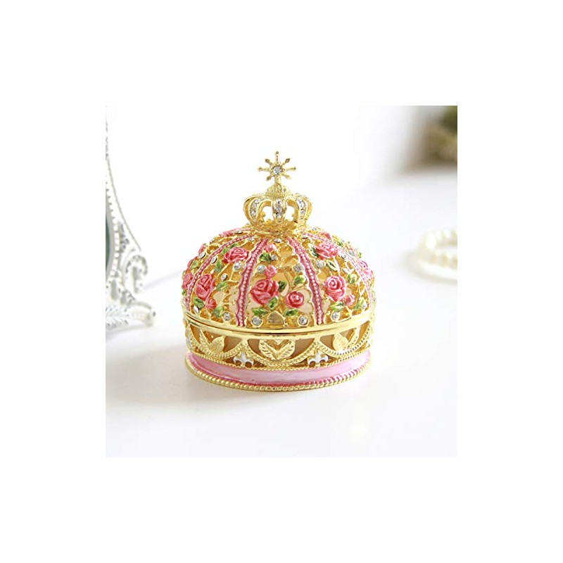 Rose Crown: Pierce 12-ex601 Various Colors (Gold Pink)