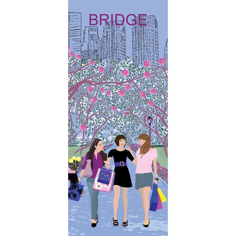 Simon Lucas Designer Bridge Score Pad - Perfect Day -