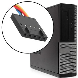 EMSea Ventola di raffreddamento 9DVNN DASA0820R2U 80 x 80 x 20 mm compatibile con Dell Optiplex 390 790 990 3010