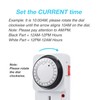 HBN 24 Hour Programmable Mechanical Timer Plug Switch, Energy Saving
