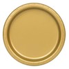 Gold Dinner Plates, 16ct