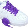 Olukssck 1 Pair Flat Shoe Laces for Sneakers, 2/5" Wide