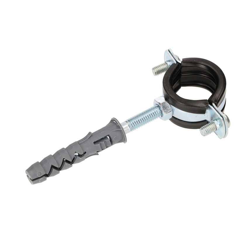 KOTARBAU® Set of 10 Pipe Clamps 3/4 Inch with Rubber