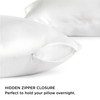 Bedsure Satin Body Pillow Pillowcase for Hair and Skin -