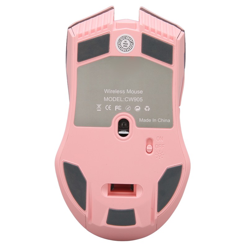 Wireless Mouse 2.4G Rechargeable USB RGB Professional Grade Optical Sensor