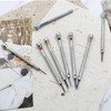 PHITUODA 8 pieces 0.6-2.0mm Professional Precision Micro Flat Head Screwdriver