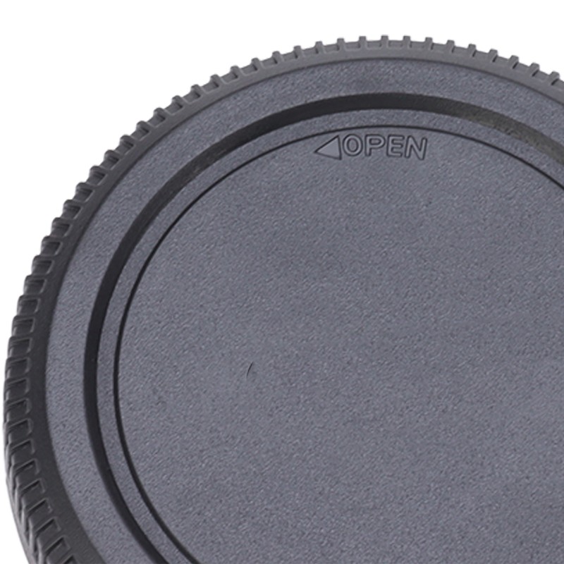 2PCS Lens Rear Caps ABS Plastic Snap On Lens Back