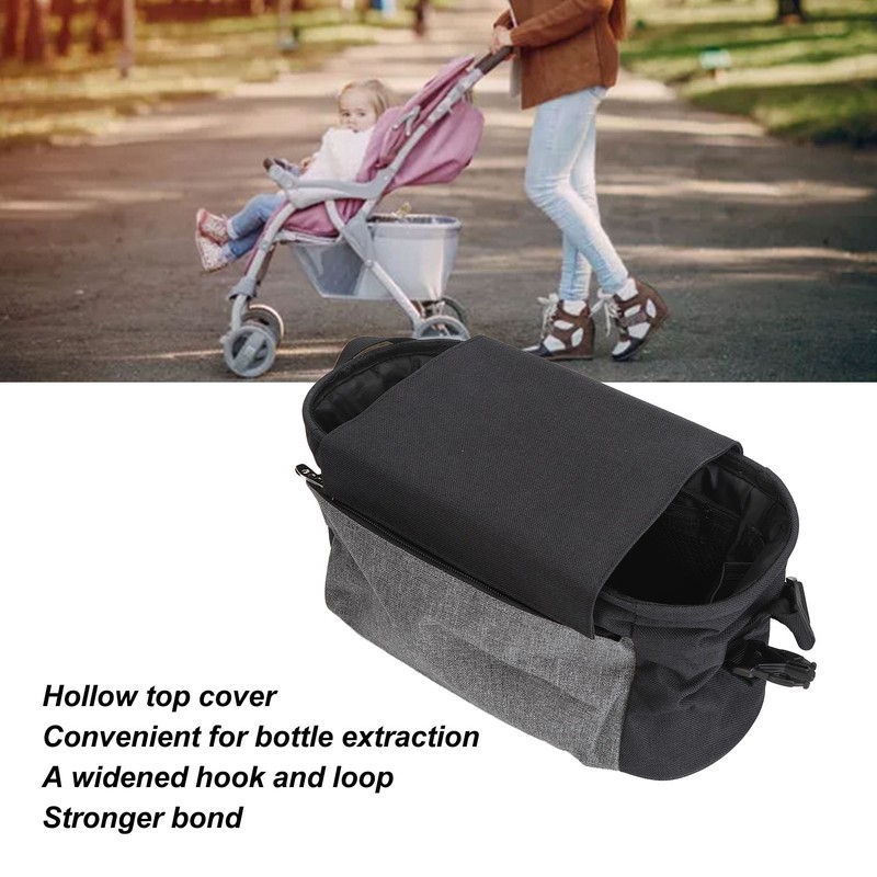 Hanging Stroller Waterproof Bag Storage Multi Functional Baby Carriage Organizer