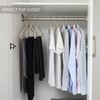 MIZGI Premium Velvet Hangers (Pack of 50) Heavyduty - Non
