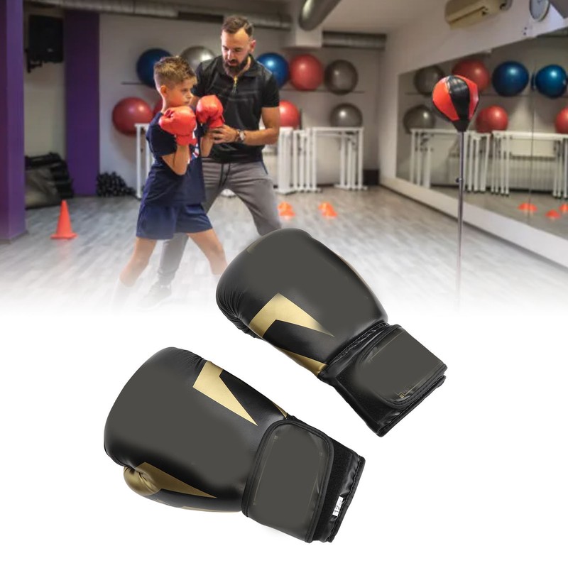 Boxing Gloves for Men and Women PU Polyurethane Adjustable Breathable