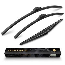Front and Rear Windshield Wiper Blades, 3 Pcs Front and Back Windshield Wipers Blades Replacement for Nissan Rogue 2021-2025, Car Window Wiper Blades for 2021 2022 2023 2024 2025