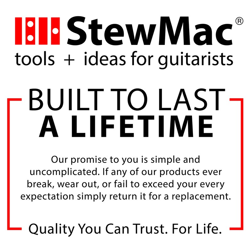 StewMac Guitar Cleaning Tool Set, 13-piece Set