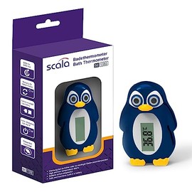 scala SC 1280 Digital Bath Thermometer Penguin Design