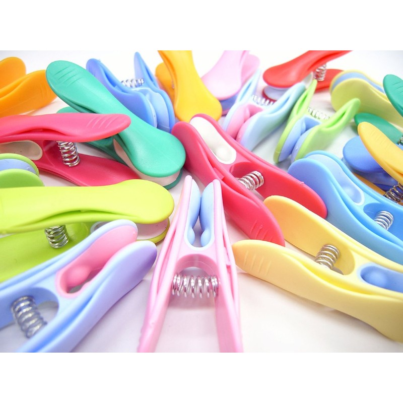 Laguelle 0101-024 Sweet Clips, Set of 10, Orange