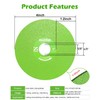 ZORUNNA 4 Inch Rock Slab Grinding Disc, 1.2'' Diamond Ultra