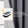 Aiyufeng Nika - Cortinas 100 opacas de 45 pulgadas de