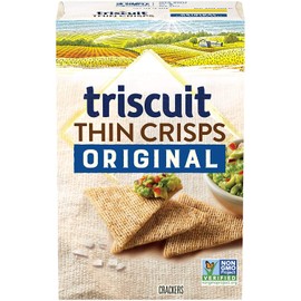 Triscuit Thin Crisps Original Crackers, 7.6 oz (Pack of 12)