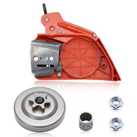 Adefol CS-370 CS-400 Chainsaw Chain Brake & 3/8" 7T Sprocket Clutch Drum Kit for Echo CS-370 CS-400 Chainsaw Replace A556000400 P021017220