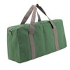 Canvas Wide Mouth Tool Storage Bag with Adjustable Shoulder Strap