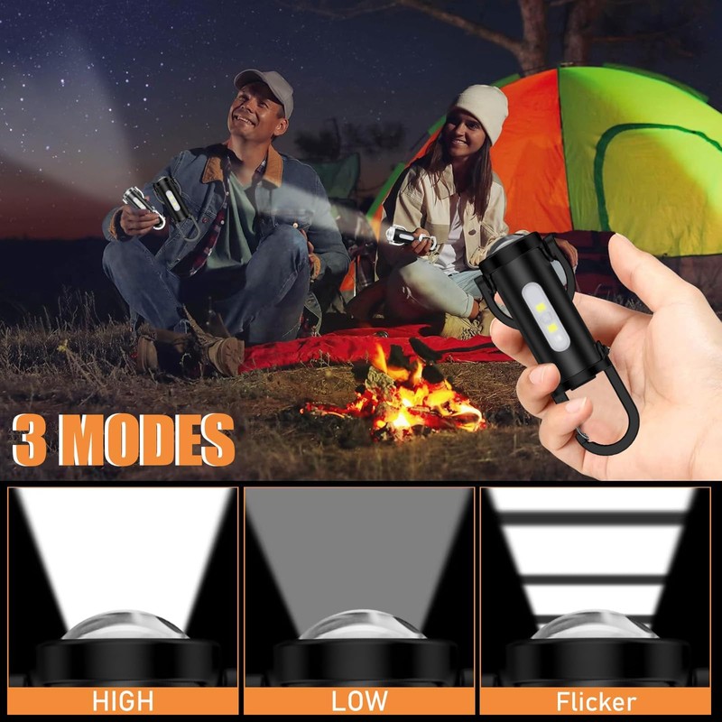 Mini LED Torch for Household Car Outdoor Work Travel Camping
