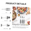 Ipetboom 1 Set Adaptive Utensils Set for Elderly Shake Non