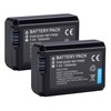 2 Pack NP-FW50 Battery for Sony Alpha A5000 A5100 A6000