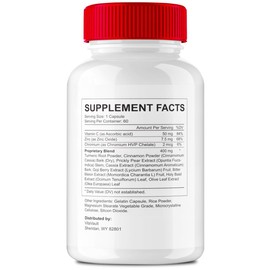 Vitavault Gluconax Capsules, Gluconax Support Supplement Pills - Maximum Strength, Gluconax Health & Wellness Capsules, Gluconax All Natural Formula Pills, Gluconax Capsules Reviews (5 Pack)