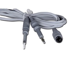 Gima 3643 Bipolar EU 2 Pin Cable for MB 122 - 132 - 16 - 2 - 22, 3 m Length