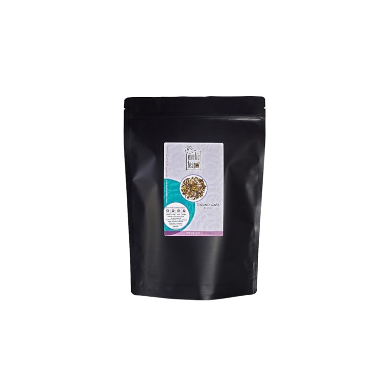 The Exotic Teapot – Turmeric Gold, 500g Pouch, Spiced Herbal
