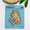 Printtoo Wooden Philippines Map Engraved Fridge Magnet Souvenir Collectibles Gift