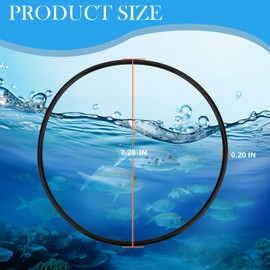 A20063 A20064 O-Ring -for Fluval 304, 305, 306, 307, 404, 405, 406, 407 Canister Filter Motor Head Seal Ring O-Ring，Aquarium Filter Replacement Part.(2PCS)