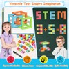 Apluses Magnetic Building Blocks, 72 Pieces, Magnetic Building Blocks, Children