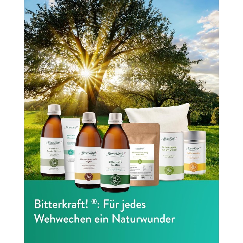 Bitterkraft! Hildegard von Bingen Toothpaste, 6 x 75 ml, Vine
