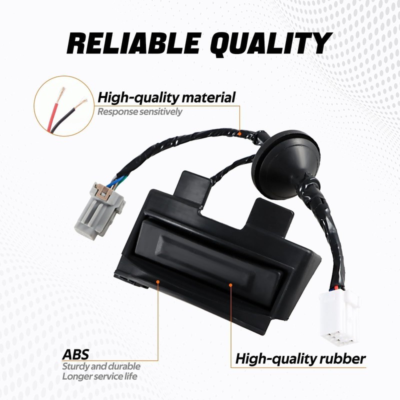 FUSCH Outside HDL Lock Assembly Back Hatch Release Switch Trunk