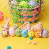 JOYIN Happy Easter Tabletop Decoration Bunny and Egg Centerpiece Decoration