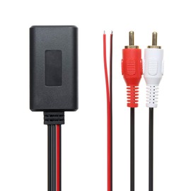 Beho Universal Car Bluetooth Connection Adapter for Audio Input Wireless Cable Rca Aux and Stereo