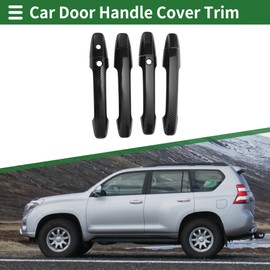 Motoforti Car Door Handle Cover Trim, Side Door Handle Cover, for Honda Odysseia 2015-2022, ABS Carbon Fiber Black 1 Set