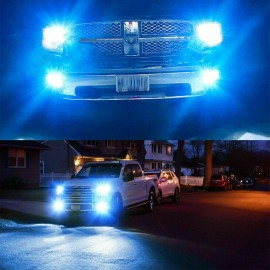 Unbranded Para For Jeep Grand Cherokee 2011 2012 2013 LED faro alto / bajo +luz antiniebla