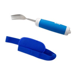 Afh-Webshop 1243802-01 Adaptable Fork, Cutlery Including Hand Strap, Dining Aid