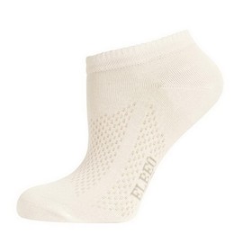 ELBEO Men's Bamboo Breathable Trainers, Pack of 3, White (9600), 43 - 46