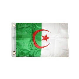 Trade Winds 12x18 12"x18" Country of Algeria Boat Motorcycle Flag Grommets Premium Fade Resistant