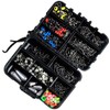 Vogueing Tool 177pcs Fishing Tackle Set, Sea Fishing Tackle Box Kit