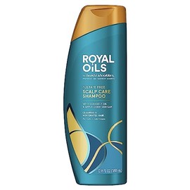 Head & Shoulders Champú Anti-Caspa, Champú Hidratante Royal Oils, 1% de Piritionato de Zinc, Para Cabello Rizado y Enrulado, Coco, Vinagre de Manzana,