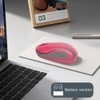 Mini Small Wireless Mouse,SUIJIEEN 2.4G Cute Mute Silent Mouse,Cordless Mini