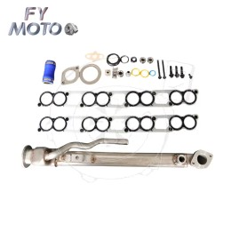 Square EGR Cooler Kit for 04-2007 6.0 Powerstroke Diesel 6 HolesModel Number: 904-5020, Specification: 50*23*11