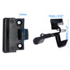 2 x Internal Center Console Armrest Lid Latch Lower Upper